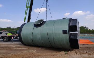 上海玻璃鋼預制泵站廠家