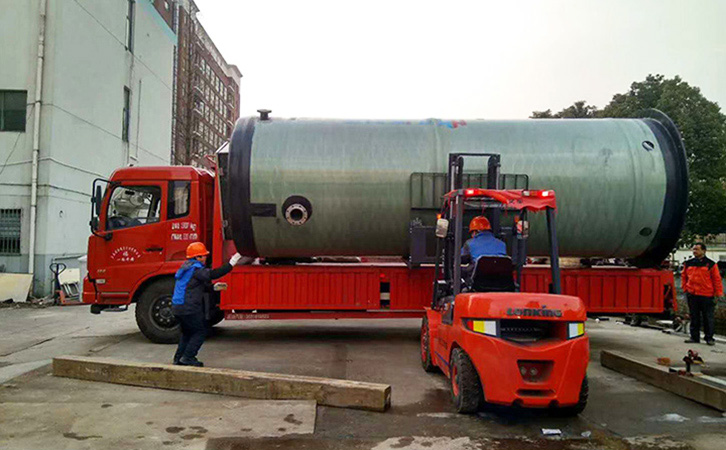 內蒙玻璃鋼泵站